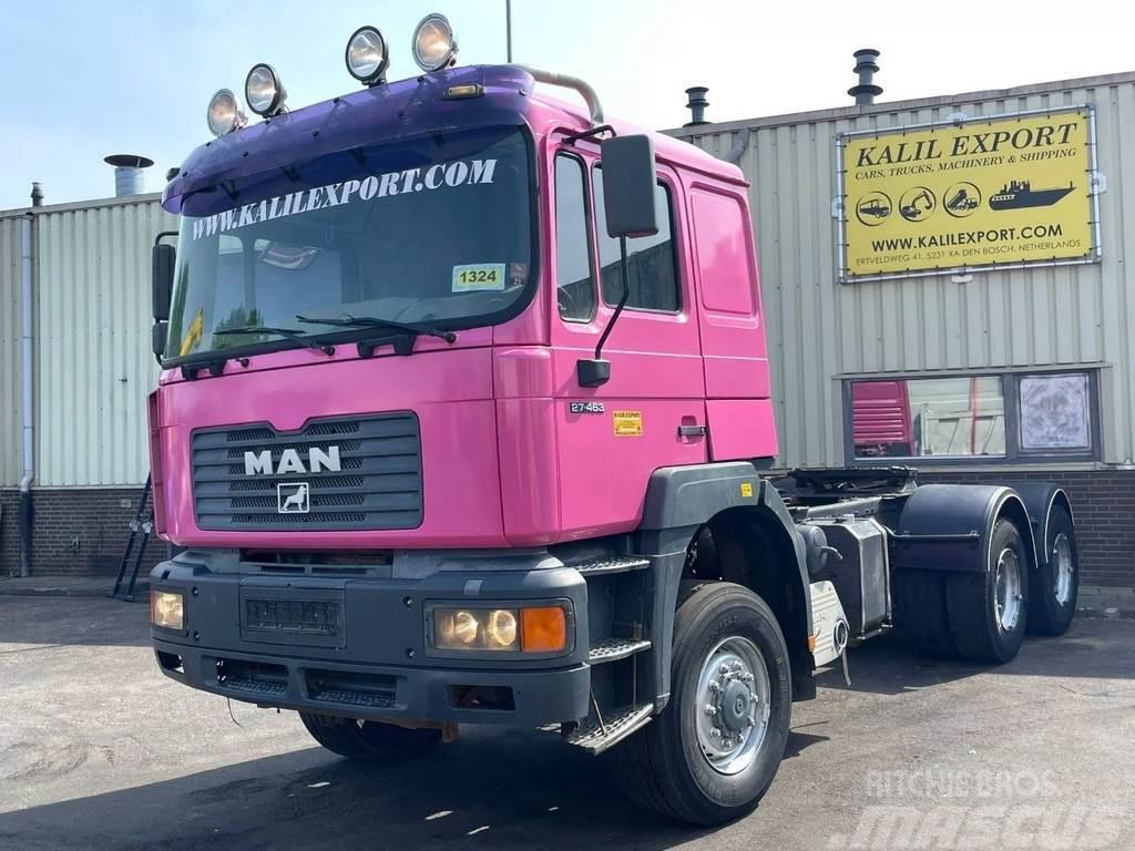 MAN 27.464 Chassis Cab Tractor 6x6 Full Spring Suspens Raamautod