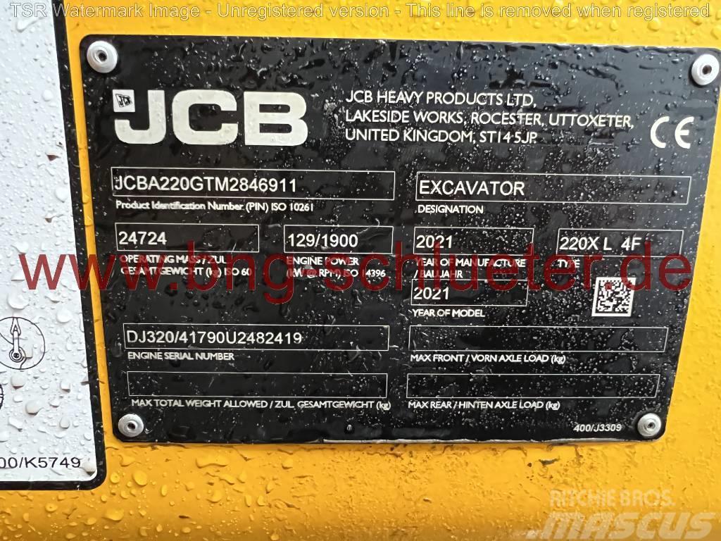 JCB 220X LC -gebraucht- Roomikekskavaatorid