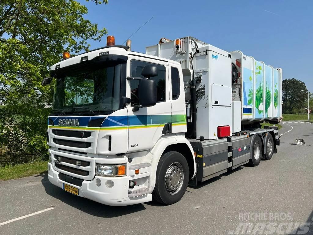 Scania P280 Translift + Containersystem EURO 6 Prügiautod