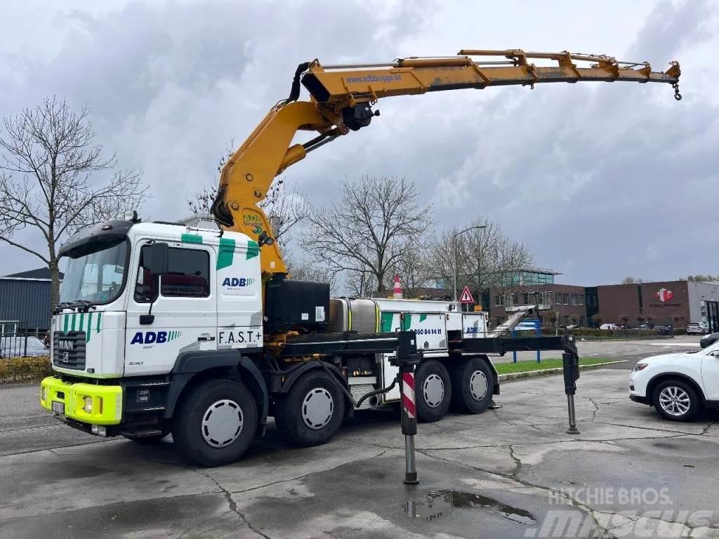 MAN T36 8X4 EFFER 720 6S + REMOTE - RECOVERY TRUCK All terrain cranes