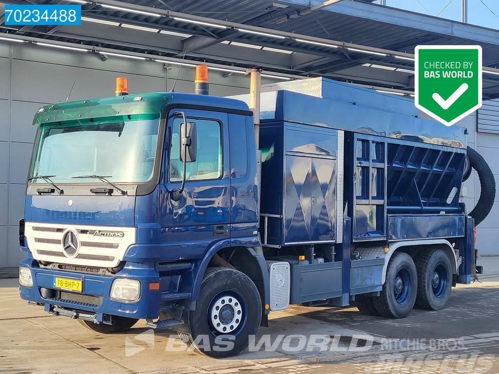 Mercedes-Benz Actros 2636 6X4 NL-Truck Reschwitzer Saugbagger Bi Vaakumautod