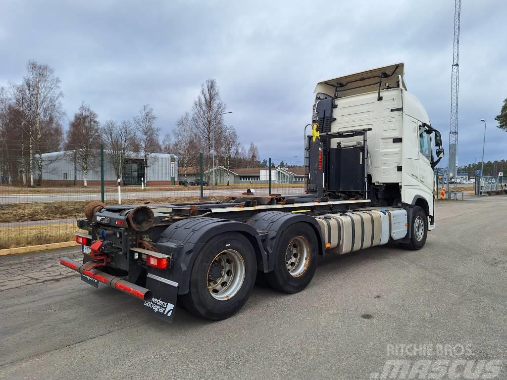 Volvo FH 6x2 Lastväxlare Konksliftveokid