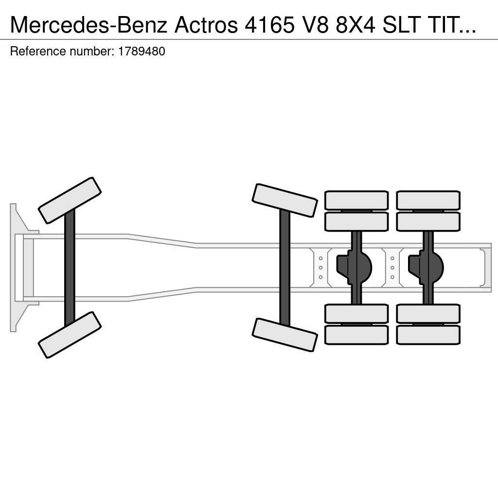 Mercedes-Benz Actros 4165 V8 8X4 SLT TITAN HEAVY DUTY TRACTOR / Sadulveokid