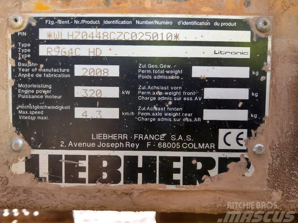 Liebherr R 964 C HD Roomikekskavaatorid
