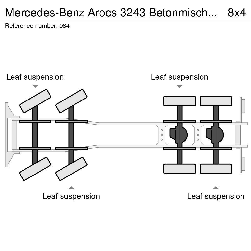 Mercedes-Benz Arocs 3243 Betonmischer 9 m³+Förderband Mit Funk Betooniveokid