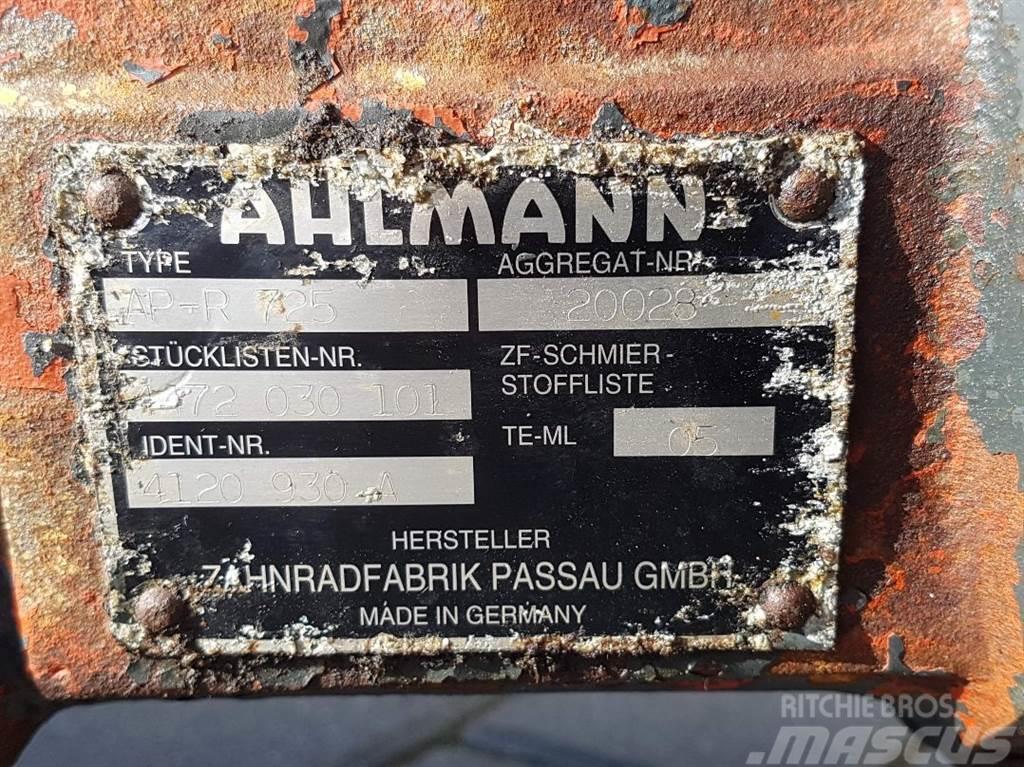 Ahlmann AL75-4120930A-ZF AP-R725-Axle/Achse/As Sillad