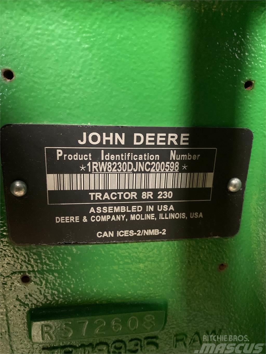 John Deere 8R 230 Traktorid
