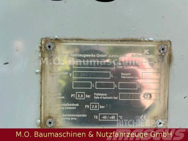 Kässbohrer SSL 38 / 38.000 L / 3 achser / Luft Tsistern poolhaagised