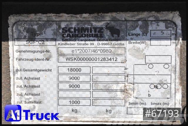 Schmitz Cargobull ZWF 18, MIDI, oben und unten gekuppelt, verstell Containerframe trailers