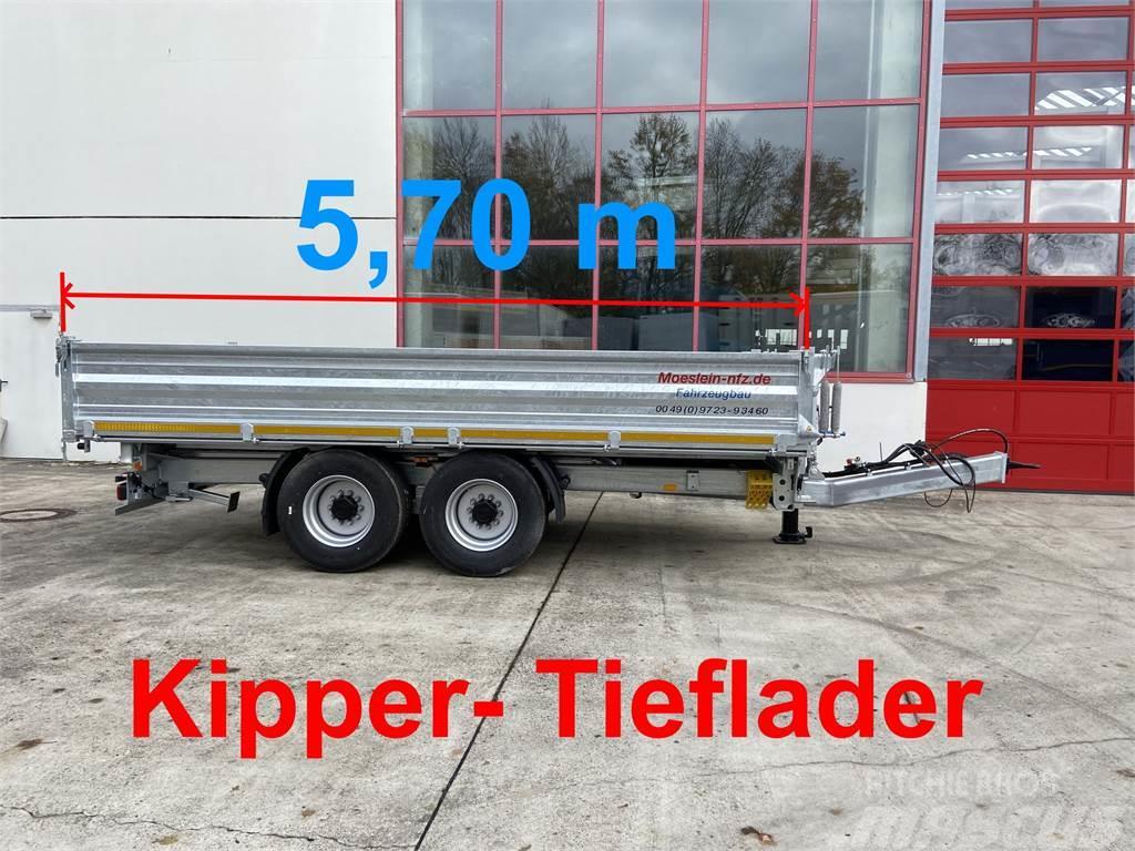 Möslein TTD 14 5,70 m 14 t Tandem- Kipper Tieflader 5,70 Kallur-haagised