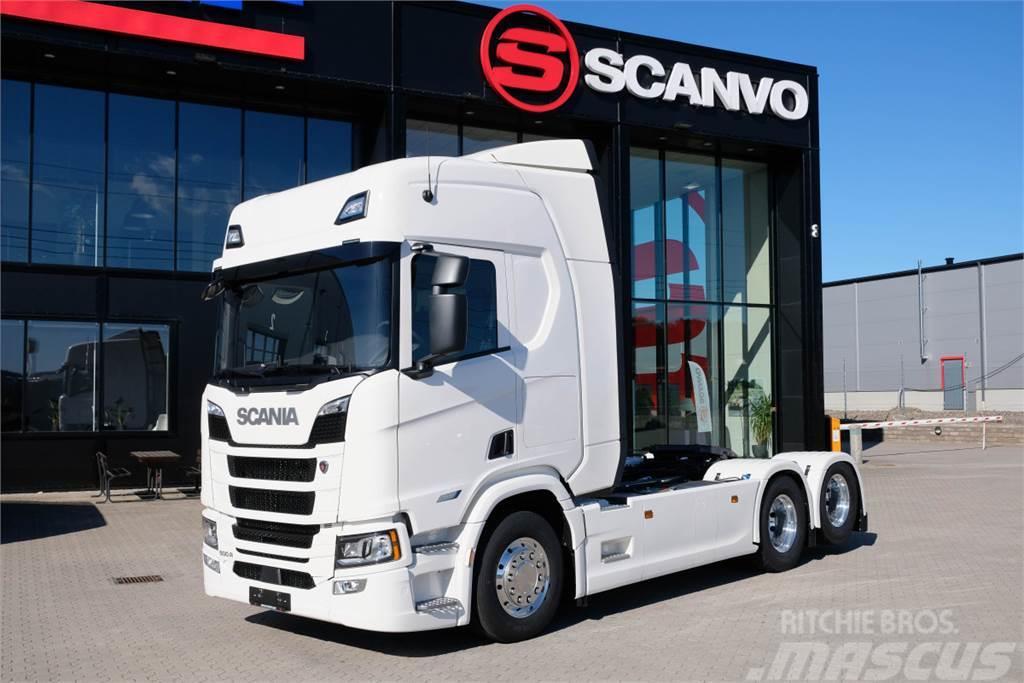 Scania R 500 6x2 dragbil 3950 mm hjulbas Sadulveokid