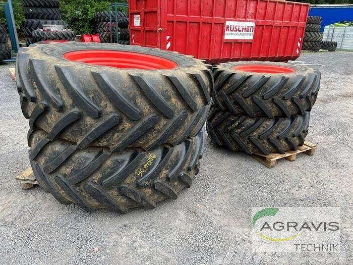 Michelin 480/65R28 + 600/65R38 Tyres, wheels and rims