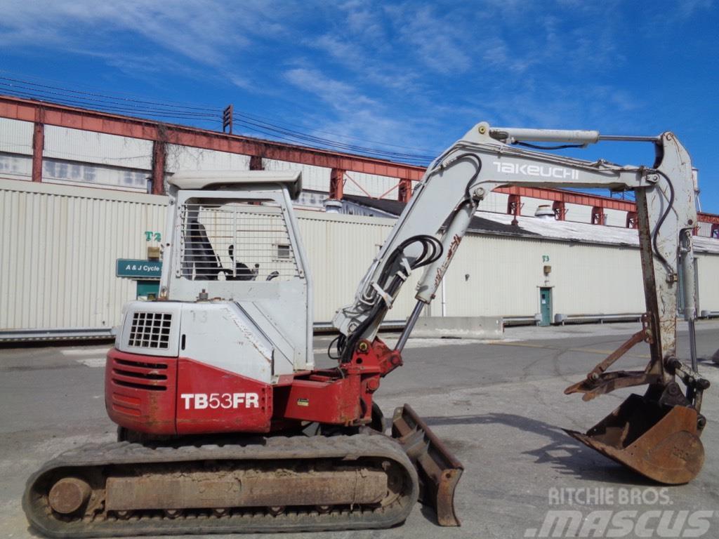 Takeuchi TB53FR Crawler excavators