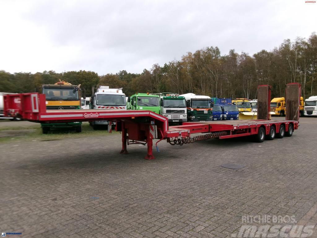 Nooteboom 4-axle semi-lowbed trailer 69t OSD-73-04V ext Low loader-semi-trailers