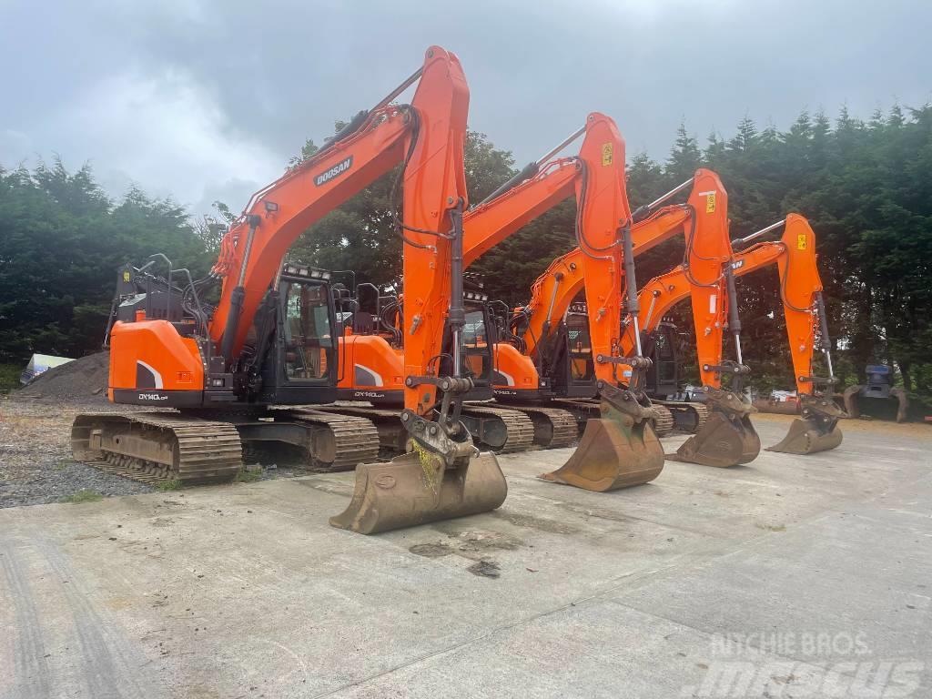 Doosan DX 140 LCR Crawler excavators