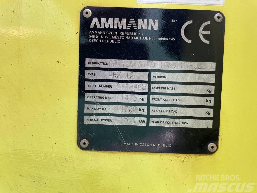 Ammann ARX 12 Twin drum rollers