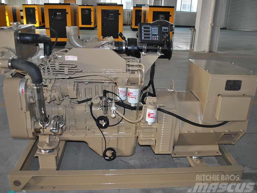 Cummins 100kw generator engine for small pusher boat Marine engine units