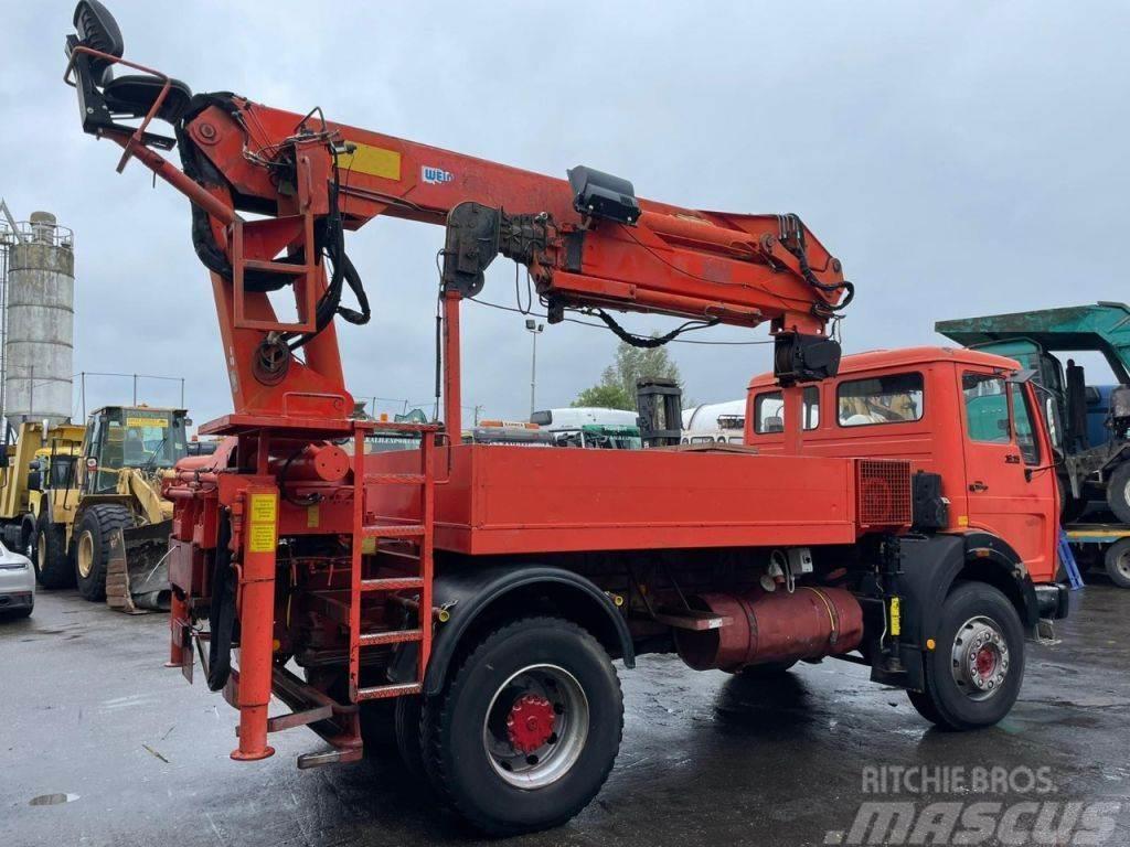 Palfinger PK17000LA Crane with Outriggers 4x and winch Good Loader cranes