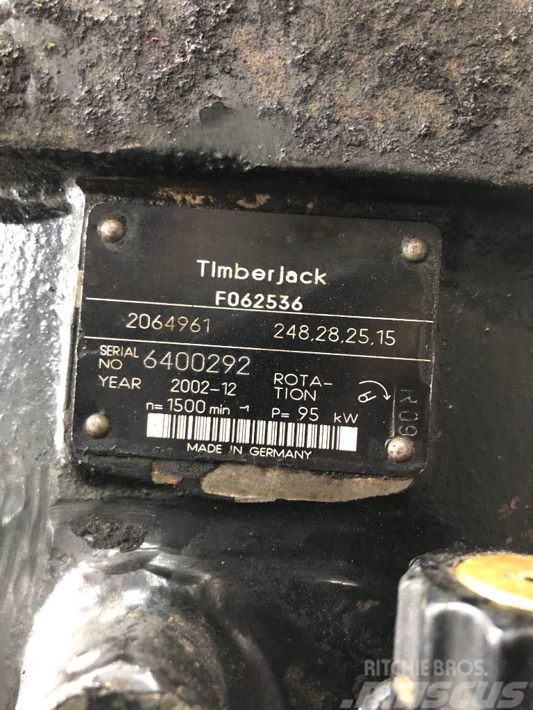 Timberjack 1270D Hydraulic Work Pump Hydraulics