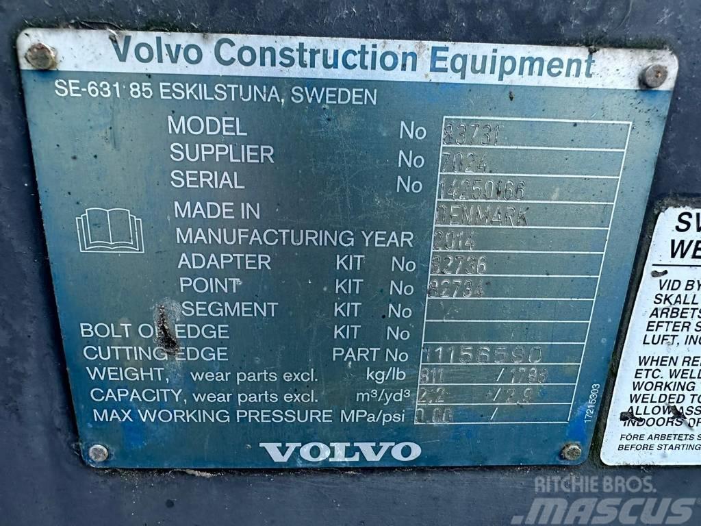 Volvo Bucket 2500mm Buckets