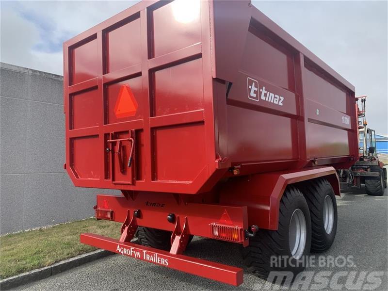 Tinaz 18 tons bagtipvogne Tipper trailers