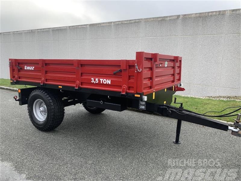 Tinaz 3,5 tons bagtipvogn Tipper trailers