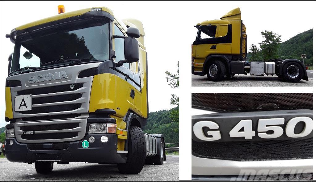 Scania G450/KIPPHYDRAULIK/ZUGMASCHINE/ERSTBESITZ/TOP! Tractor Units