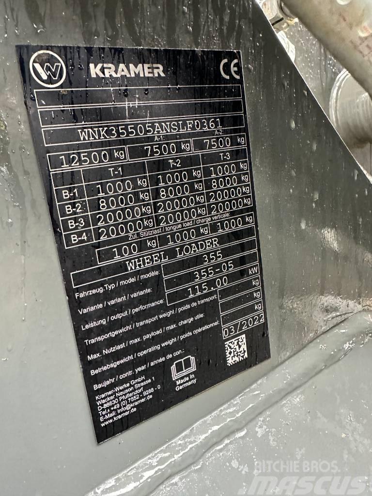 Kramer Radlader 8180 Stufe V Wheel loaders