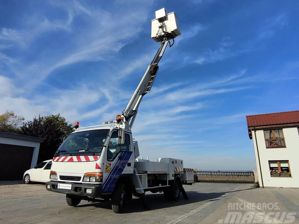 Isuzu NPR 70 Podnośnik koszowy Truck & Van mounted aerial platforms