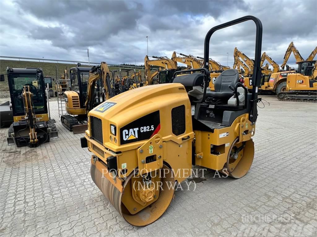 CAT CB2.5LRC Twin drum rollers