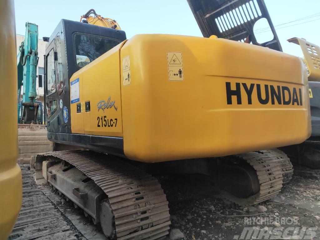 Hyundai R215-7 Crawler excavators