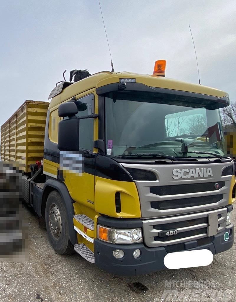 Scania P 450/KIPPER/EPSILON 120/LIFT-LENK-ACHSE/TÜV! Tipper trucks
