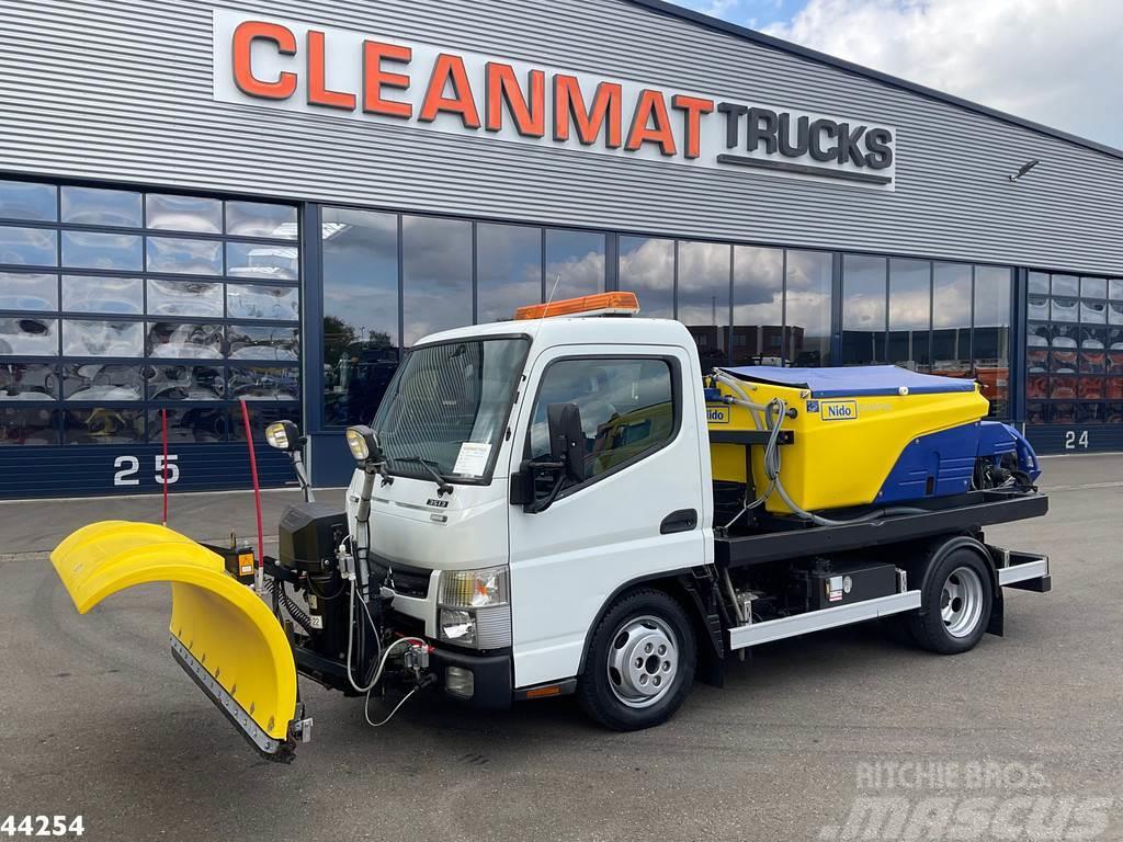 Mitsubishi Canter 3S13 NIDO Zoutstrooier Just 56.165 km! Sand and salt spreaders