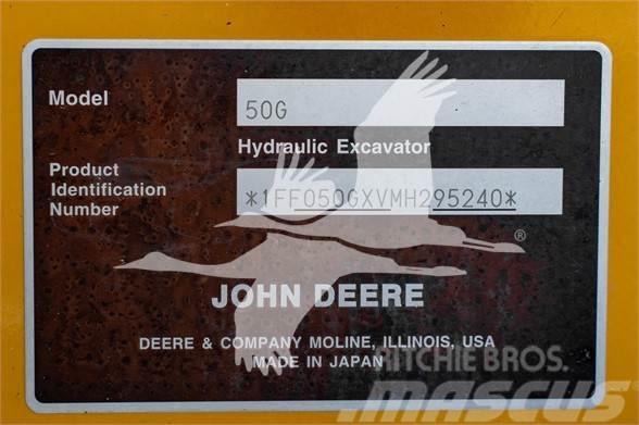 John Deere 50G Mini excavators < 7t (Mini diggers)