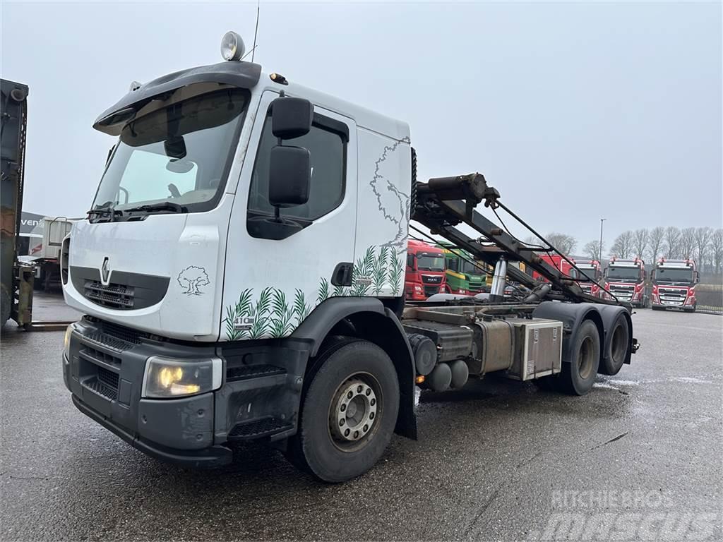 Renault Premium Lander 410 6x2 Cable lift demountable trucks