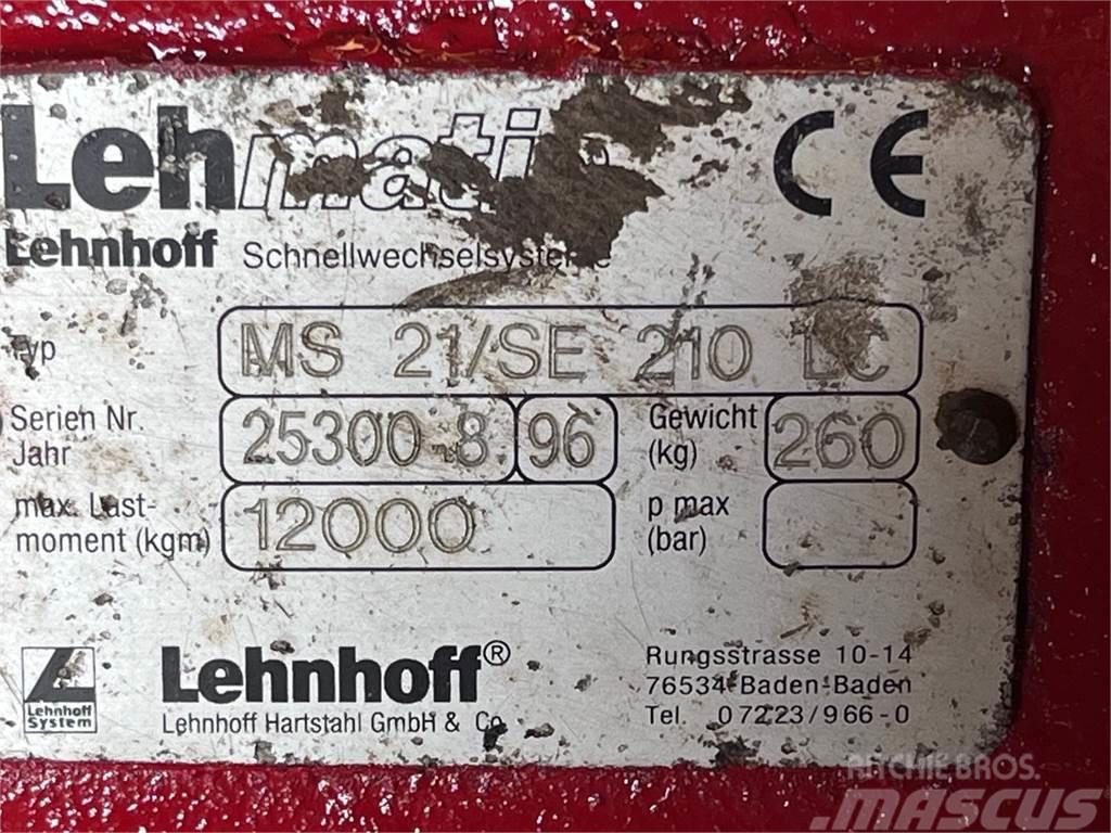 Lehnhoff MS21/SE 210 LC mekanisk hurtigskifte Quick connectors