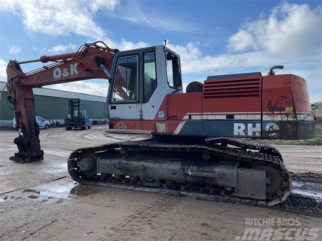O&K RH9L gravemaskine til ophug Crawler excavators
