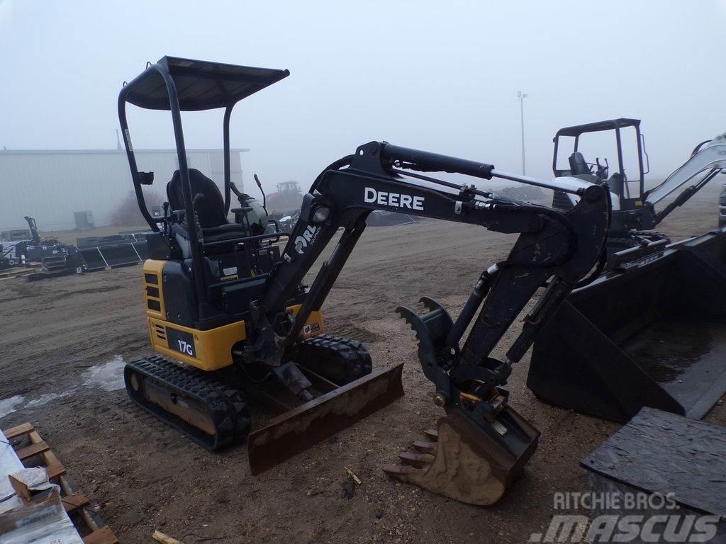 John Deere 17G Mini excavators < 7t (Mini diggers)