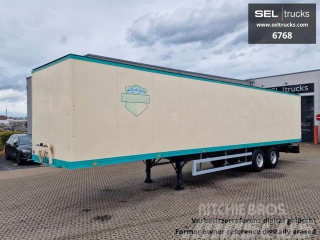 Ackermann AS 18/13.6 EL / Rolltor Box body semi-trailers