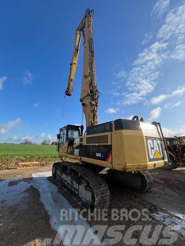 CAT 345 C Longfront Abbruchbagger OQ Rebuild Crawler excavators