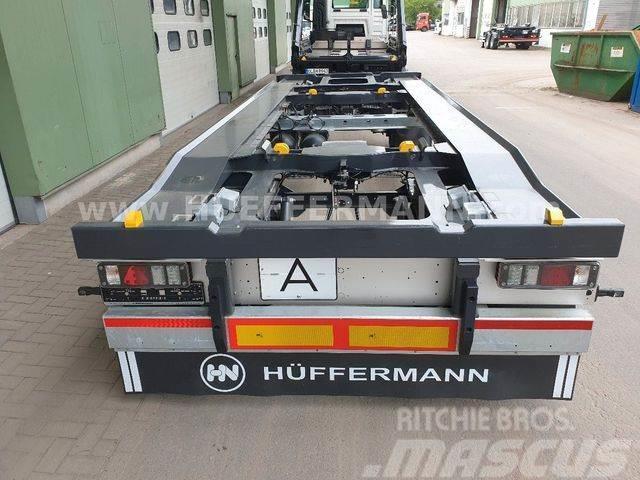 Hüffermann 2-achs Abrollanhänger // HAR 20.70 LS beidseitig Skeletal trailers