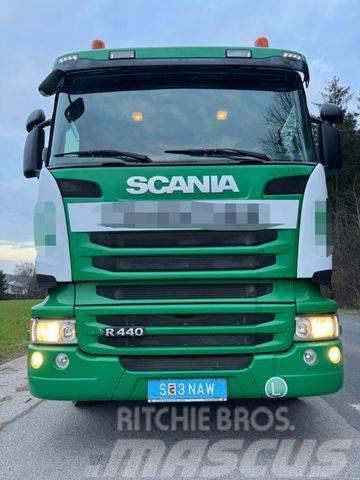Scania R 440 LB6x2*4HNB Hiab 166 Funkfernsteuerung Crane trucks