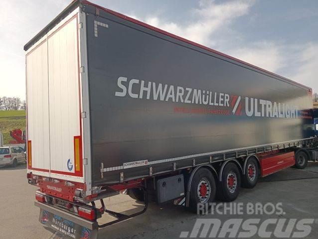 Schwarzmüller 3-A-ULTRALIGHT-Pal-Kiste Liftachse SAF 5680kgTÜV Curtainsider semi-trailers