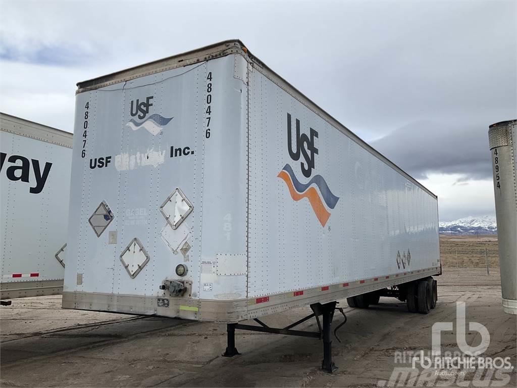 Trailmobile x 102 in T/A Box body semi-trailers