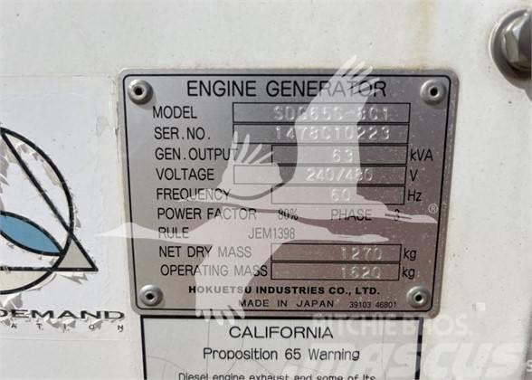 Airman SDG65S-8C1 Gas Generators
