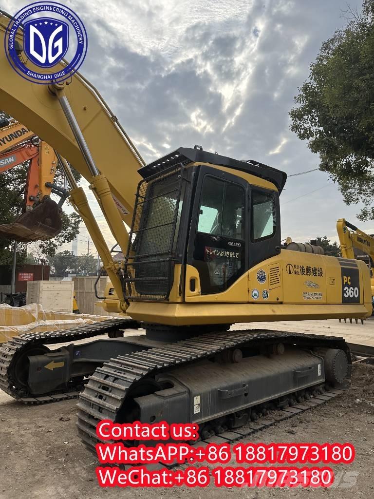 Komatsu PC 360-7 Roomikekskavaatorid