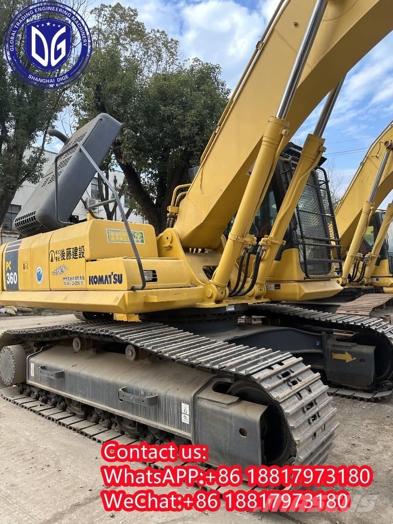 Komatsu PC 360-7 Roomikekskavaatorid