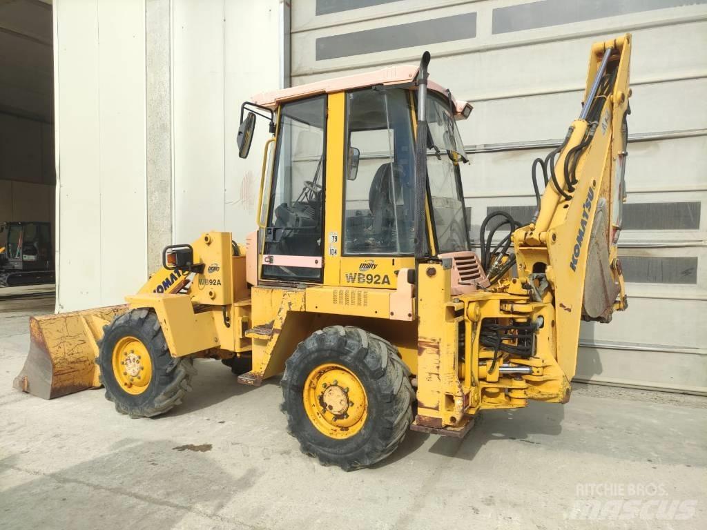 Komatsu WB 92 A Ekskavaatorlaadurid
