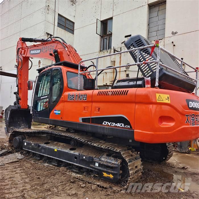 Doosan DX 340 LC Roomikekskavaatorid