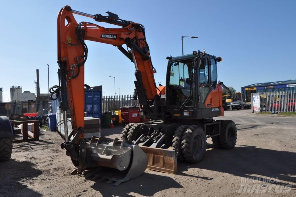 Doosan DX 100-7 Ratasekskavaatorid